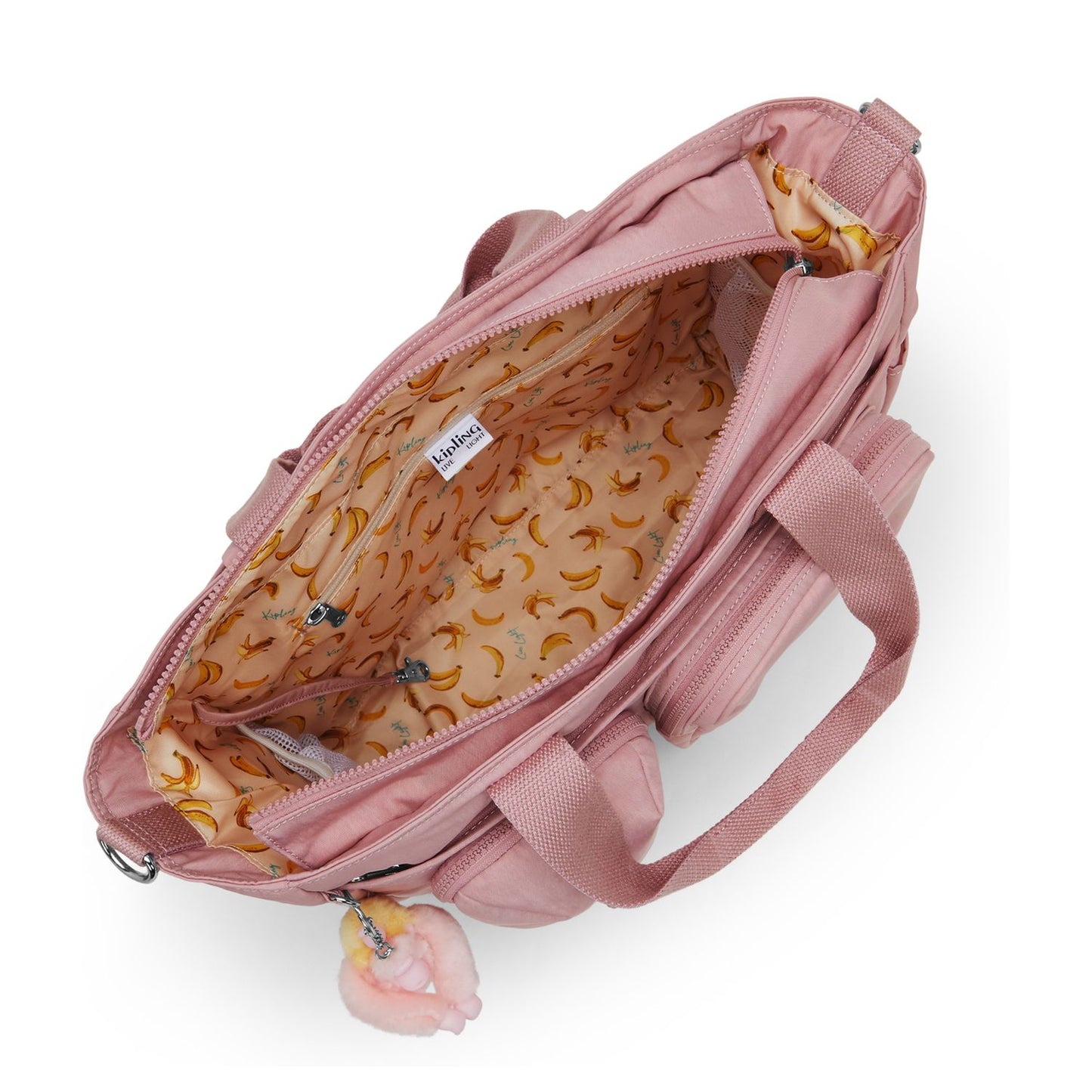 Kipling Babygear Luiertas - verschoningsmatje - tiny smoky blush