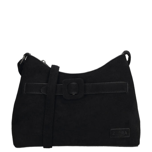 Zebra Trends Davina Crossbody Schoudertas zwart