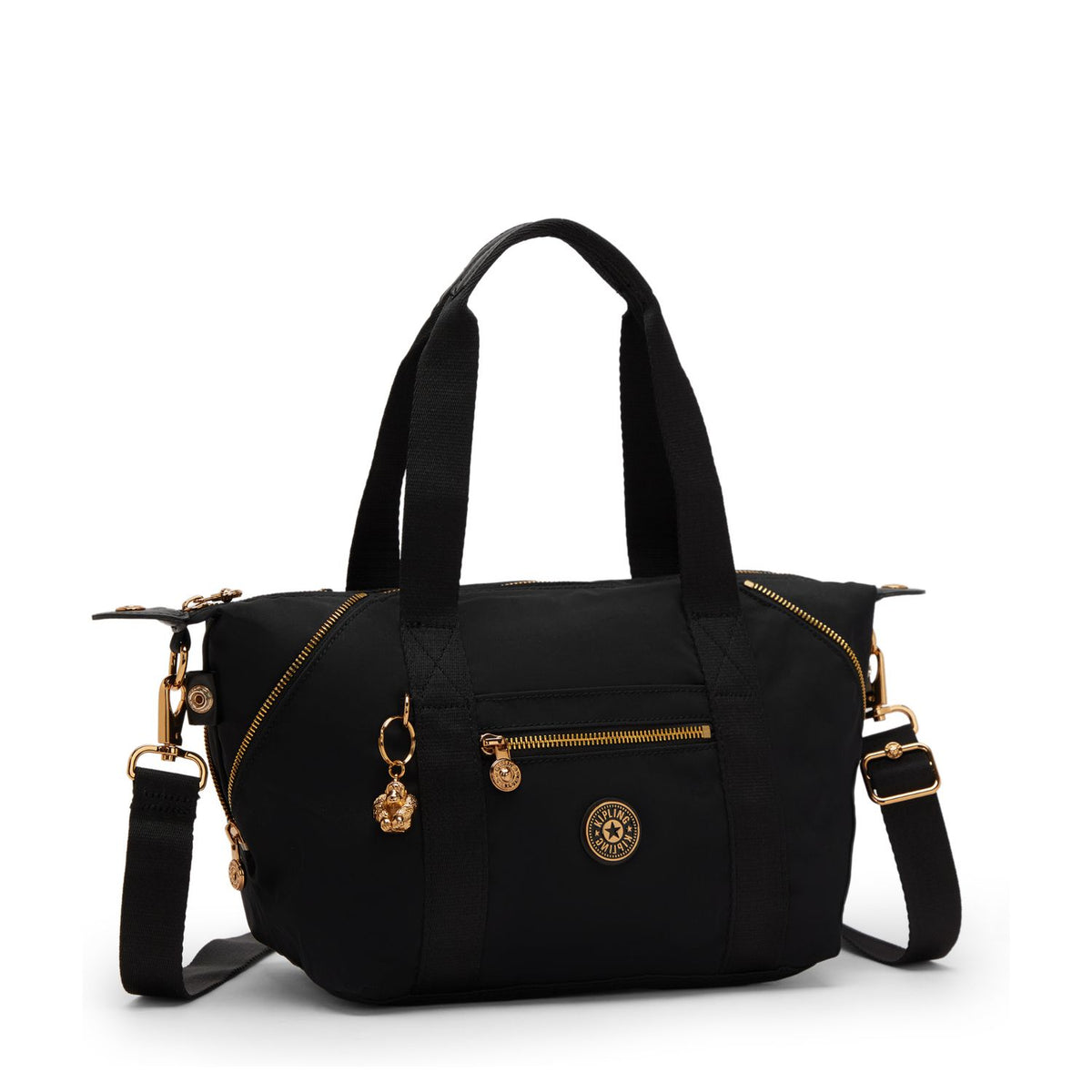 Kipling Art Mini Schoudertas blush gold black