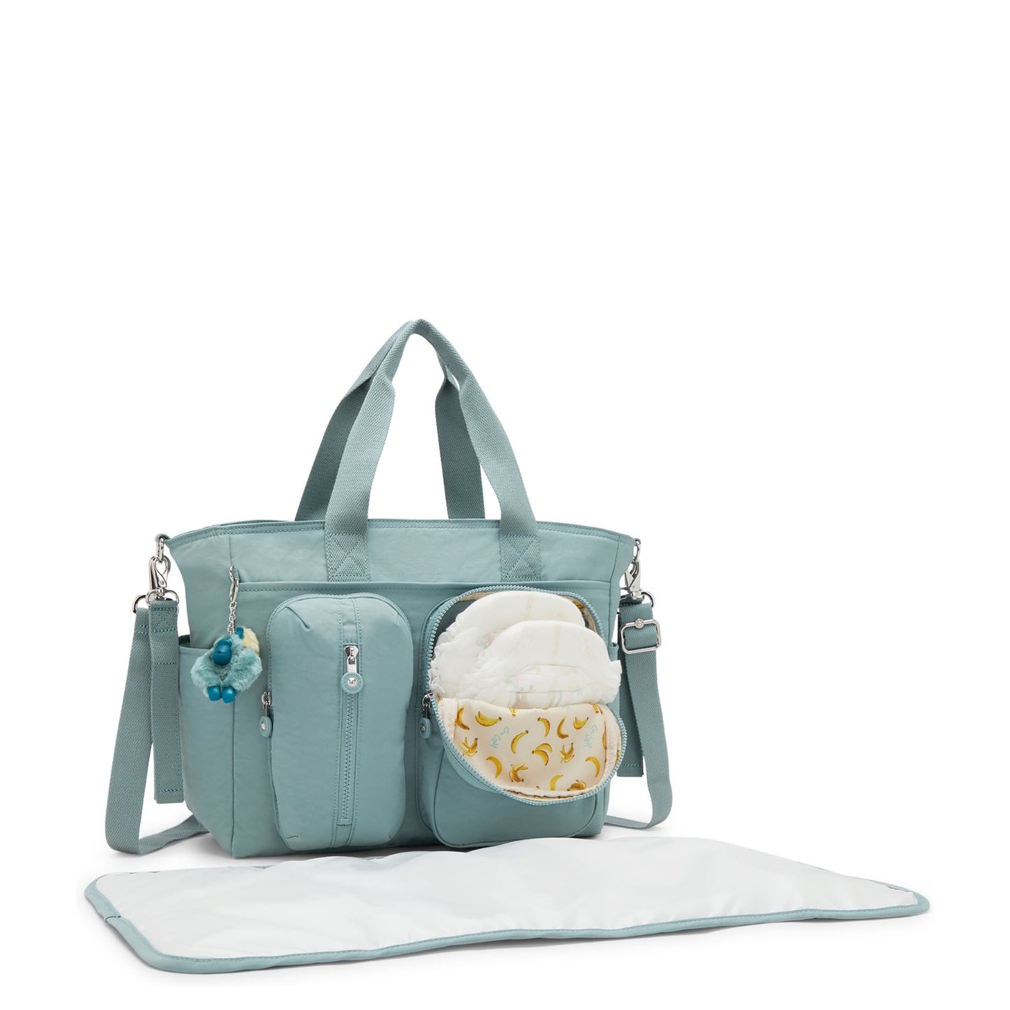 Kipling Babygear Luiertas - verschoningsmatje - tiny green air