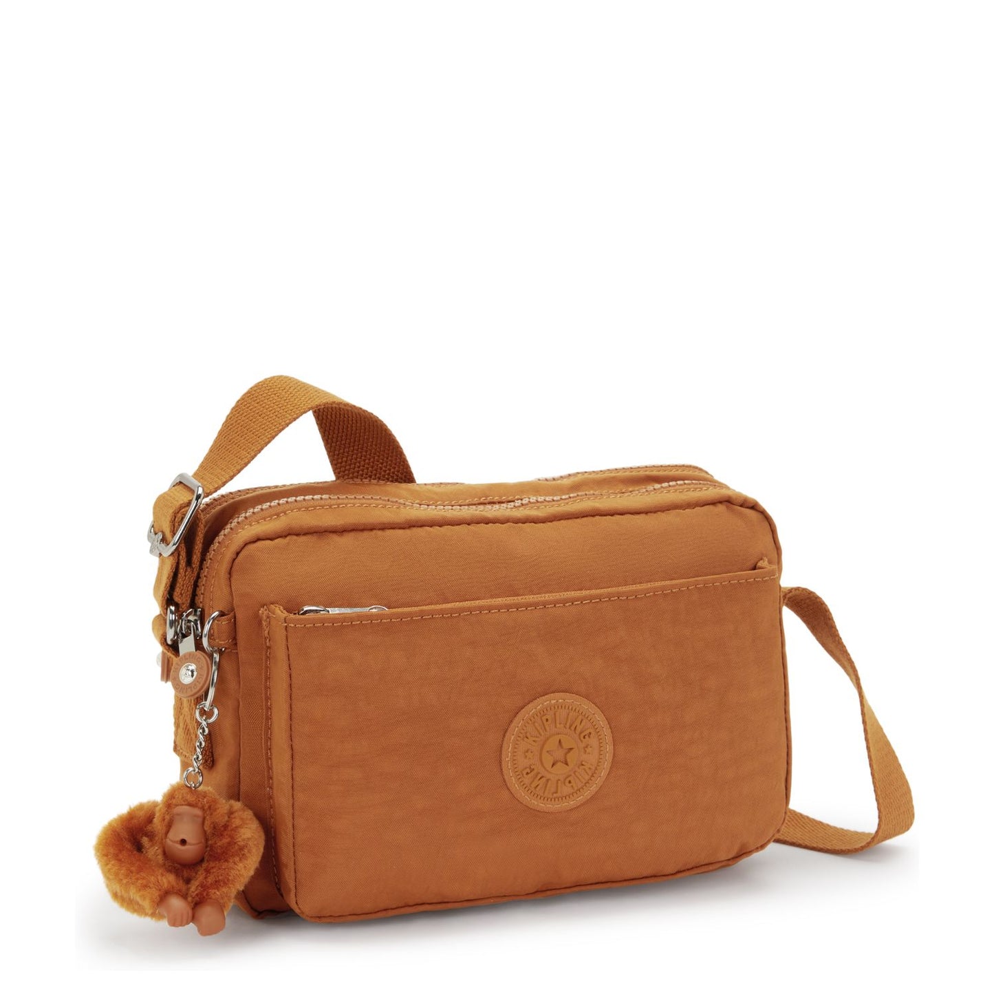 Kipling Abanu M Crossbody Schoudertas stylish mokka