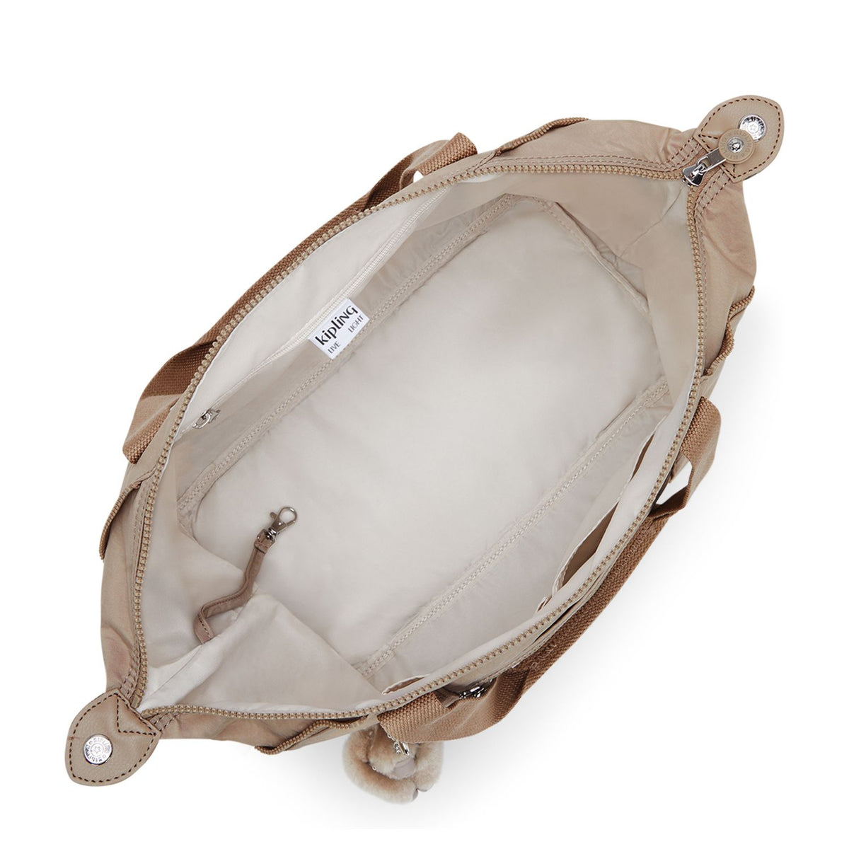 Kipling Art Schoudertas tan beige