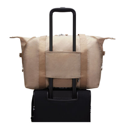 Kipling Art M Schoudertas tan beige