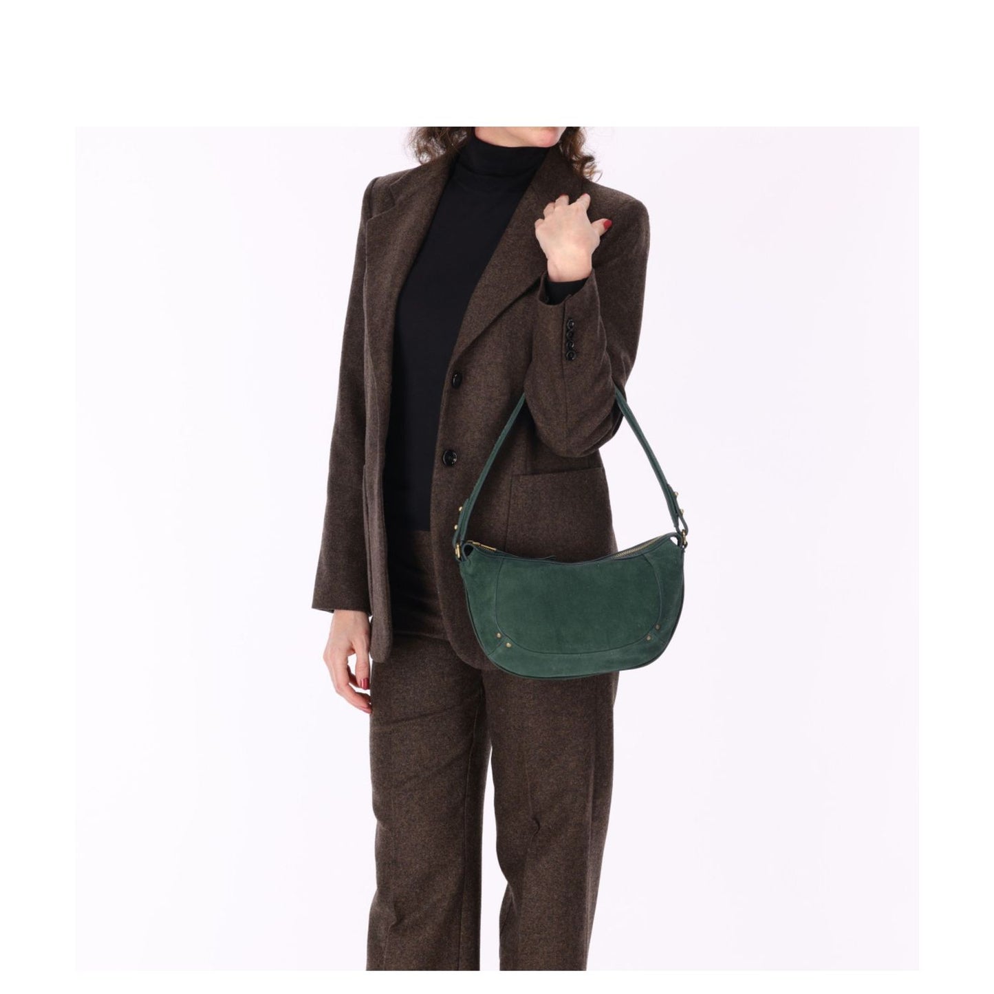 Burkely Sierra Schoudertas dark green