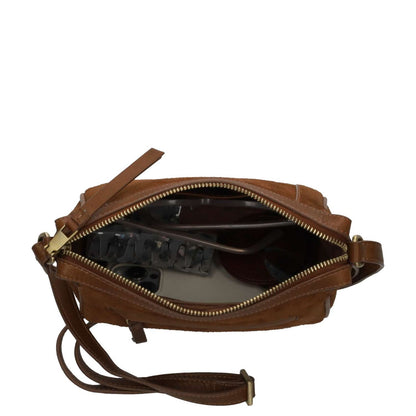 Burkely Sierra Crossbody Schoudertas cognac