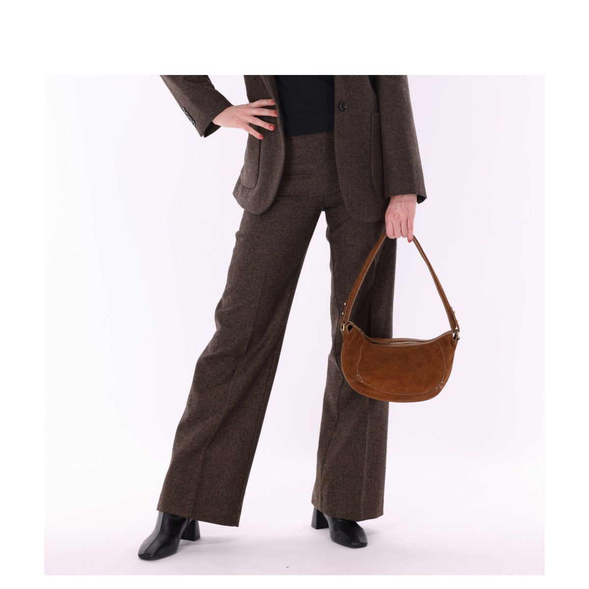 Burkely Sierra Schoudertas cognac