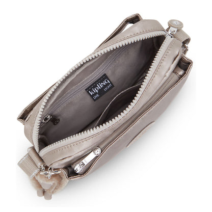 Kipling Abanu Crossbody Schoudertas metallic glow