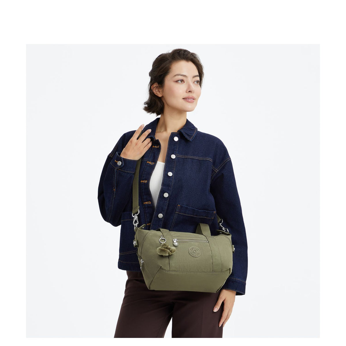 Kipling Art Mini Schoudertas almost sage