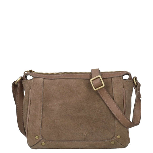 Burkely Sierra Crossbody Schoudertas taupe