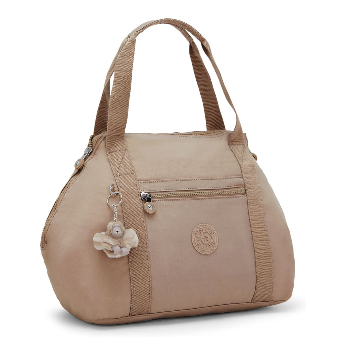 Kipling Art Schoudertas tan beige