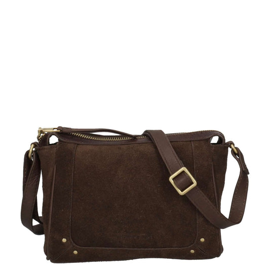 Burkely Sierra Crossbody Schoudertas donker bruin