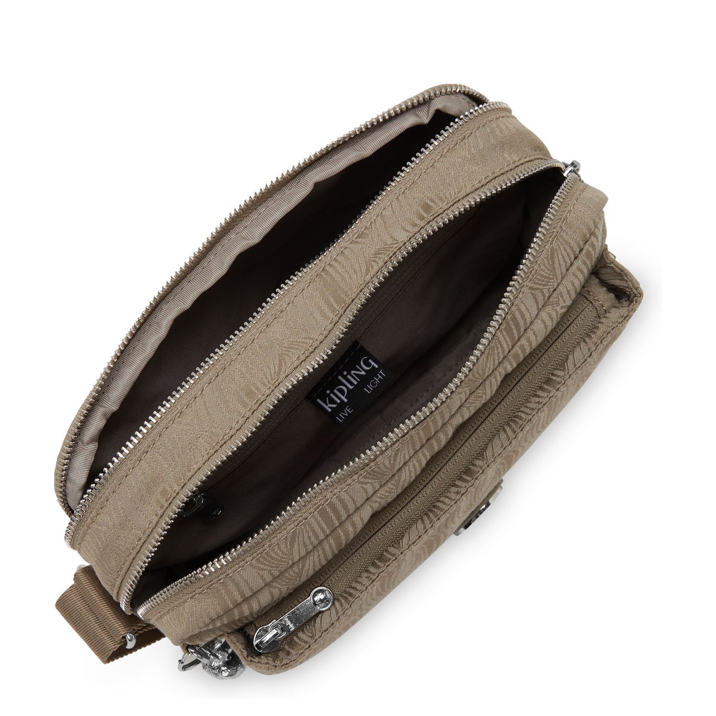 Kipling Abanu M Crossbody Schoudertas diamond wave jacquard