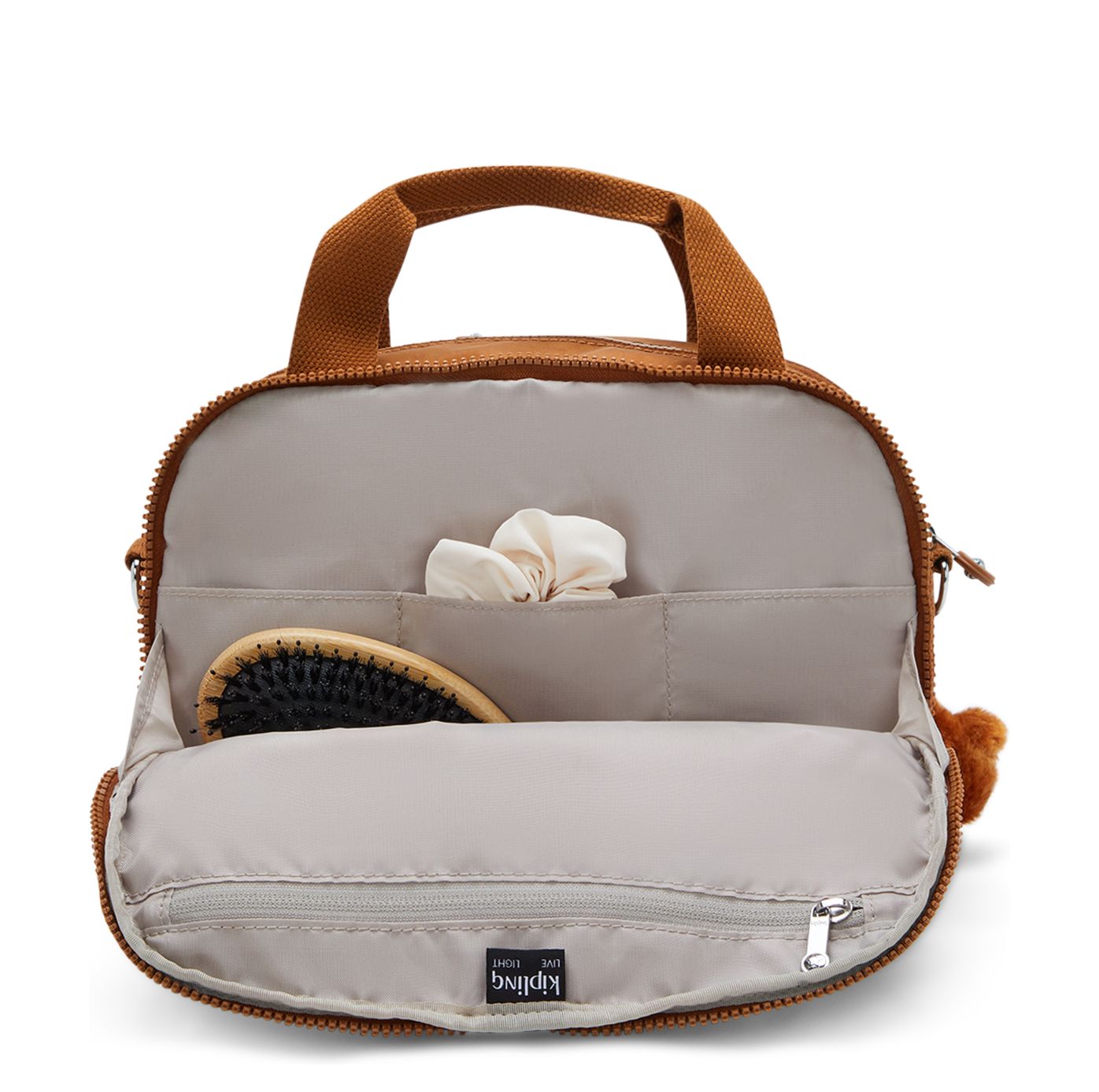Kipling Beachpalm M Beautycase stylish mokka