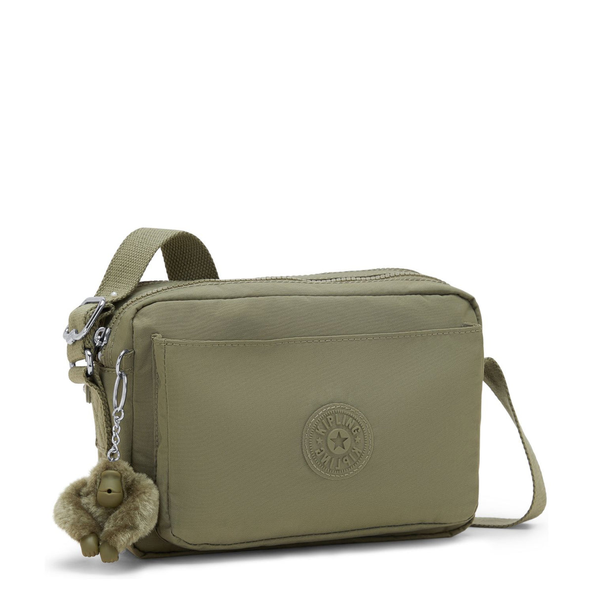Kipling Abanu M Crossbody Schoudertas almost sage
