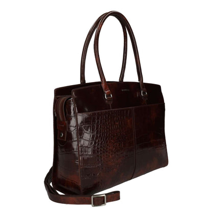Burkely Cool Colbie Laptoptas - 15.6" laptopvak - afneembare schouderriem - burgundy