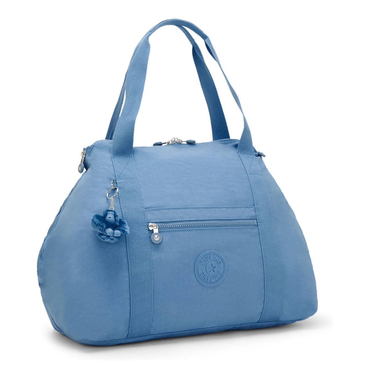 Kipling Art M Schoudertas vintage blue