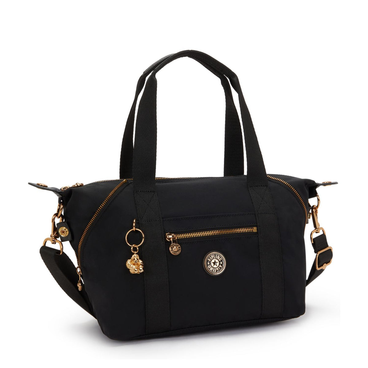 Kipling Art Mini Schoudertas blush gold black