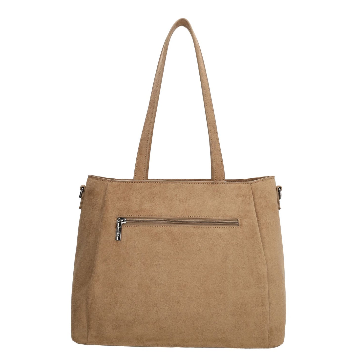 Zebra Trends Davina Shopper - afneembare schouderriem - taupe
