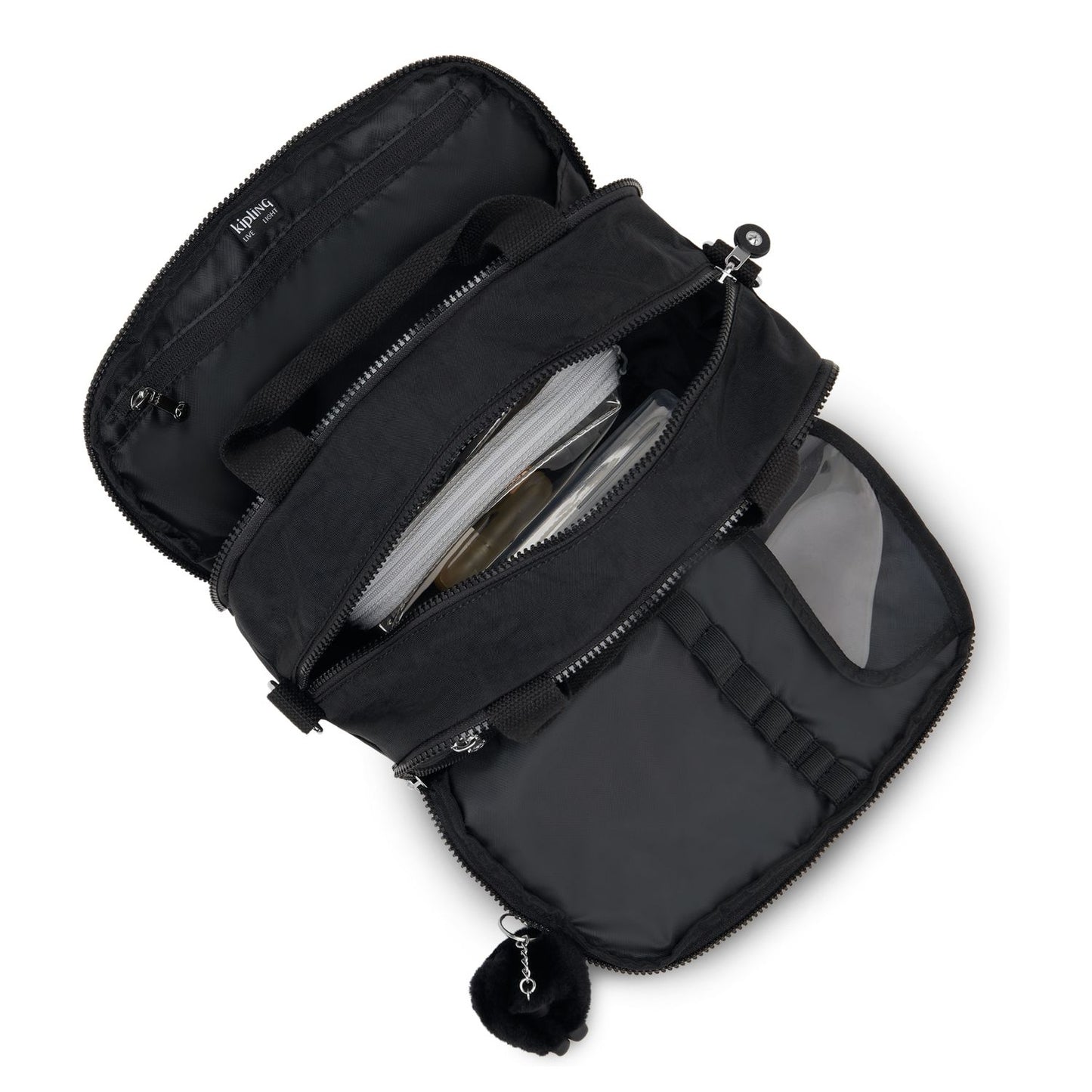 Kipling Beachpalm M Beautycase black noir