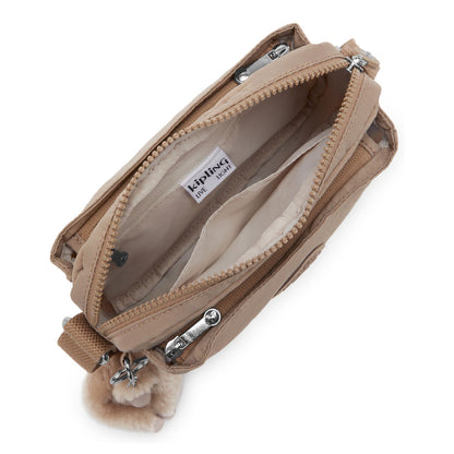 Kipling Abanu Crossbody Schoudertas tan beige
