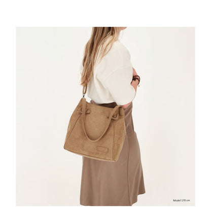 Zebra Trends Davina Schoudertas taupe