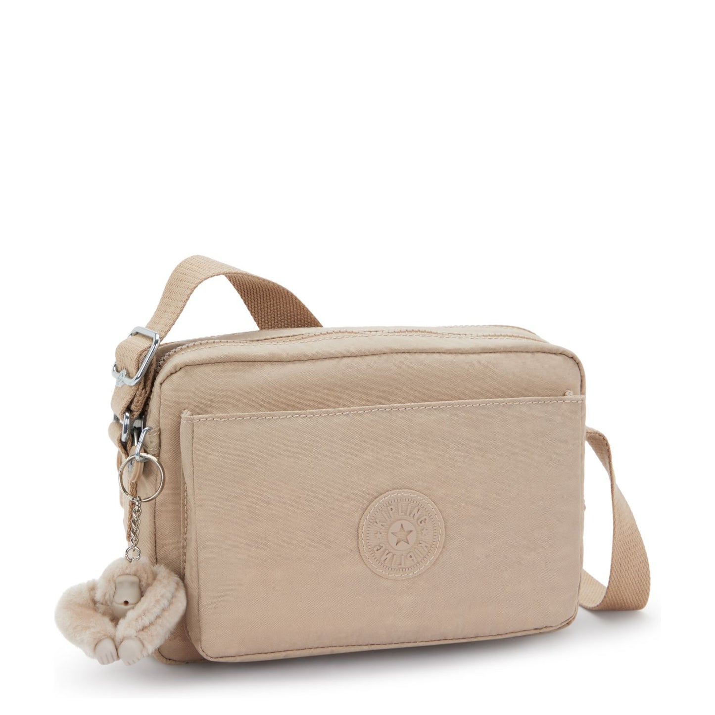 Kipling Abanu M Crossbody Schoudertas tan beige