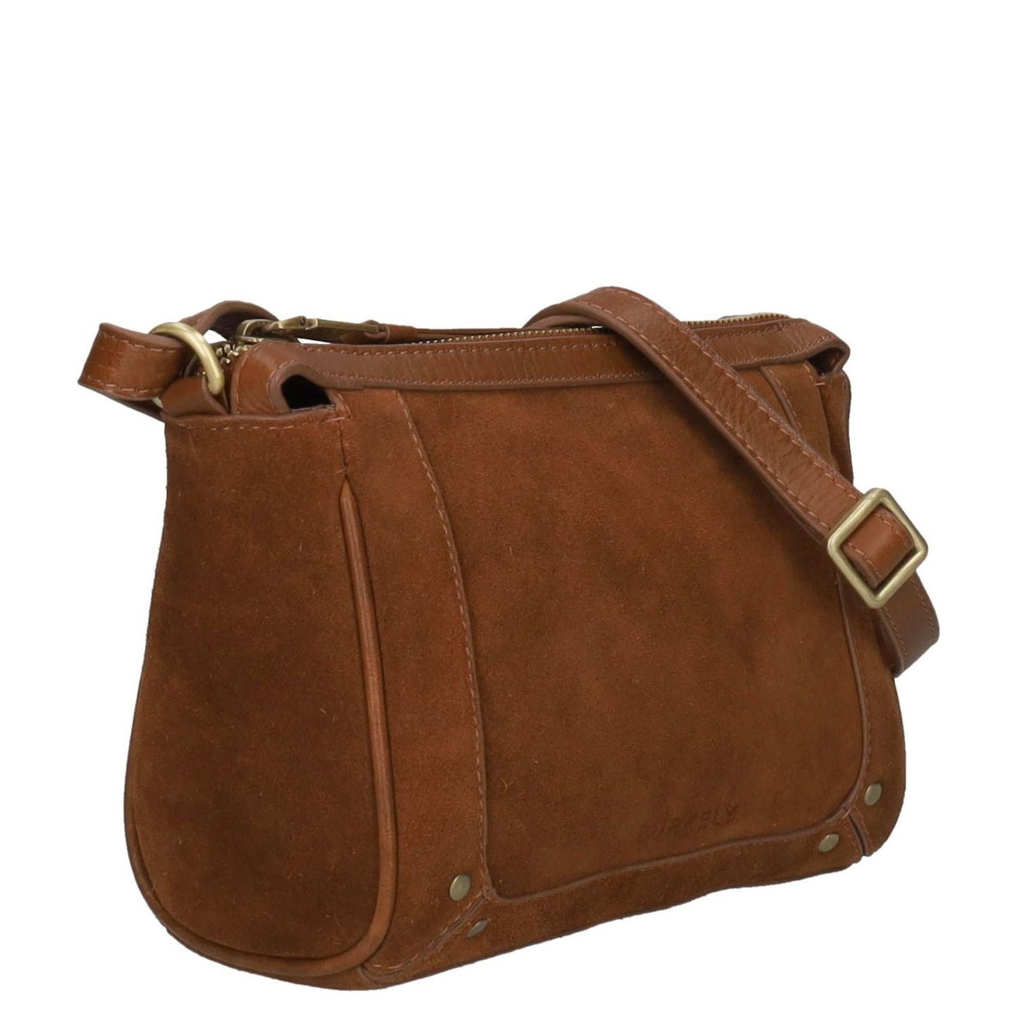 Burkely Sierra Crossbody Schoudertas cognac