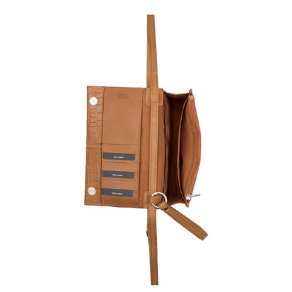 Burkely Cool Colbie Telefoontasje cognac