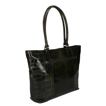 Burkely Cool Colbie Handtas - 15.6" laptopvak - afneembare schouderriem - olive