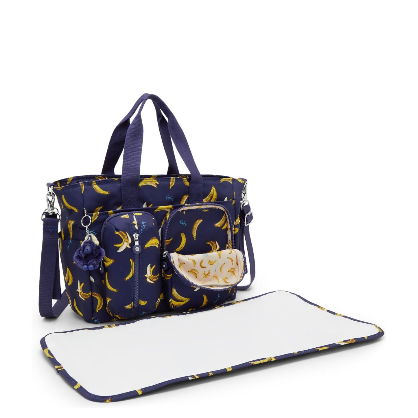 Kipling Babygear Luiertas - verschoningsmatje - baby banana print