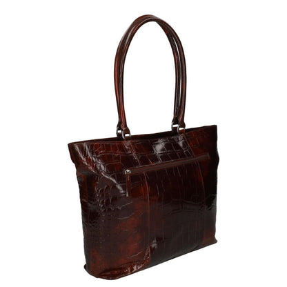 Burkely Cool Colbie Handtas - 15.6" laptopvak - afneembare schouderriem - burgundy
