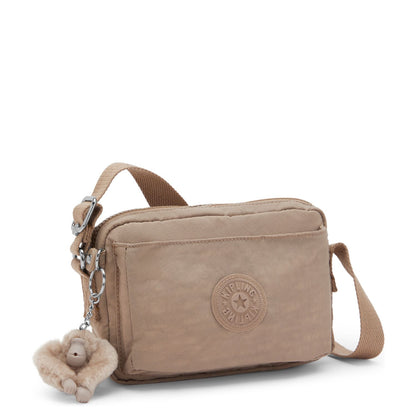 Kipling Abanu Crossbody Schoudertas tan beige