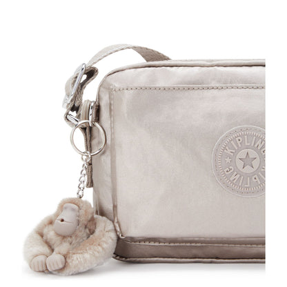 Kipling Abanu Crossbody Schoudertas metallic glow