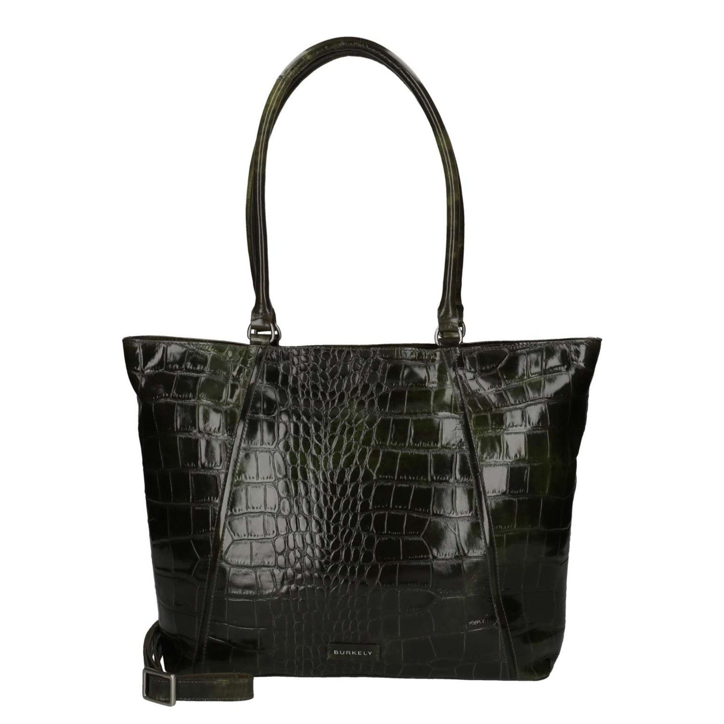Burkely Cool Colbie Handtas - 15.6" laptopvak - afneembare schouderriem - olive