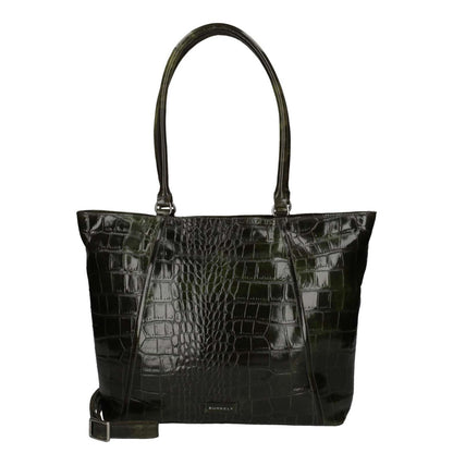 Burkely Cool Colbie Handtas - 15.6" laptopvak - afneembare schouderriem - olive