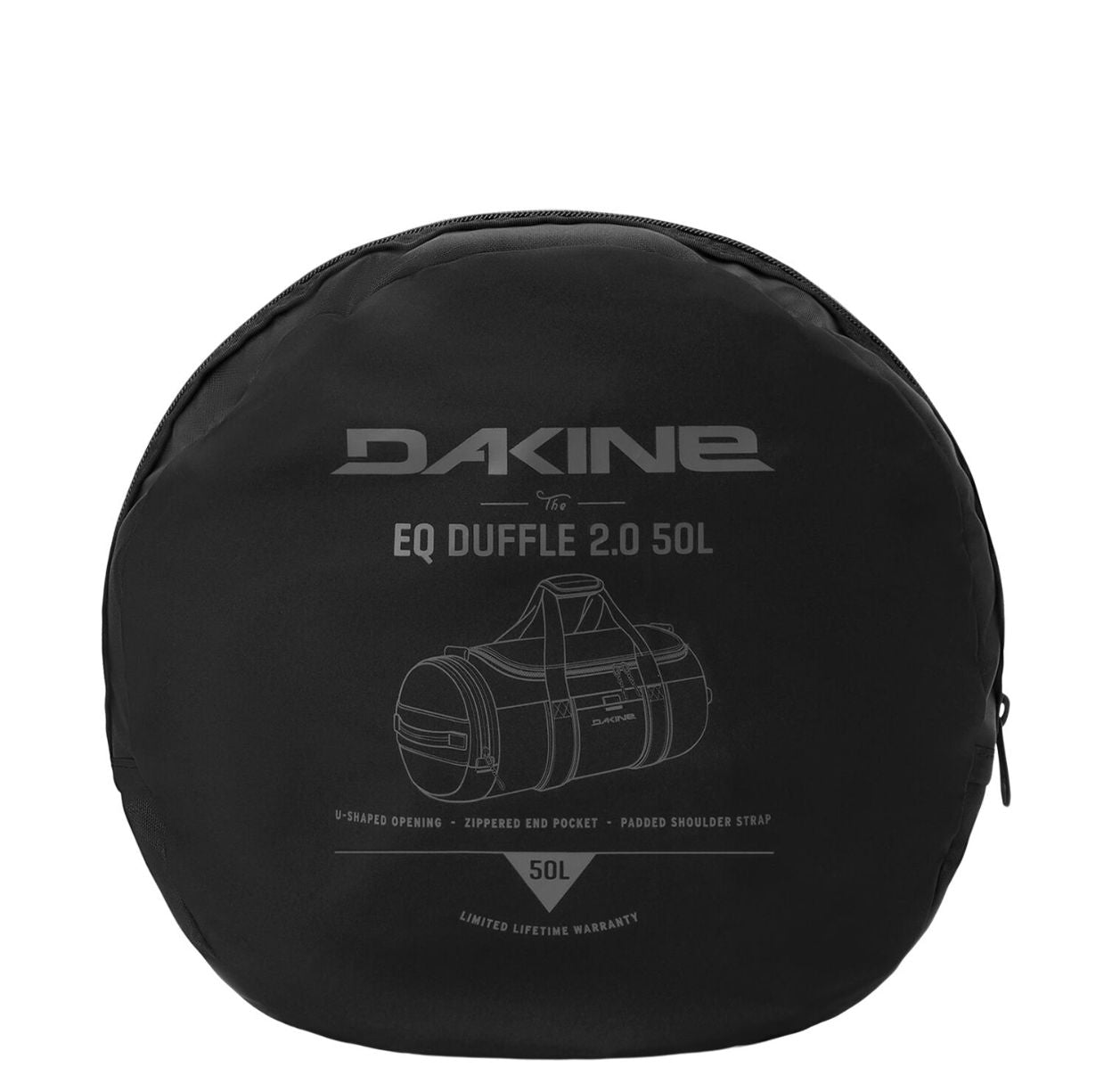 Dakine EQ Duffle 2.0 Weekendtas 56 cm - 50 liter - 56x30x30 cm - black
