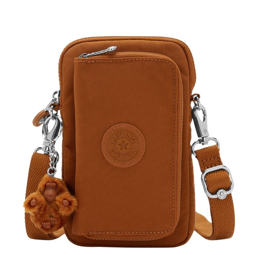 Kipling Telmo Telefoontasje stylish mokka