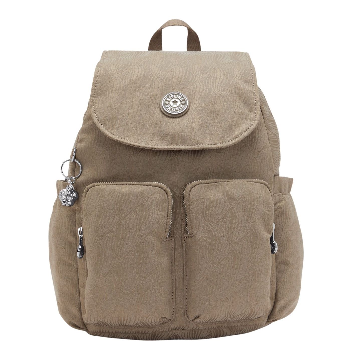 Kipling City Pocket S Rugzak diamond wave jacquard