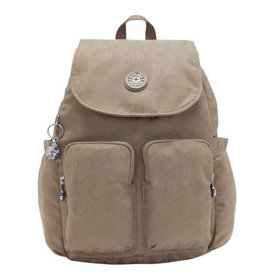 Kipling City Pocket S Rugzak diamond wave jacquard