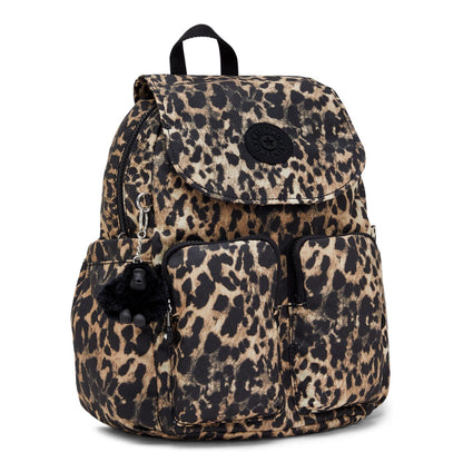 Kipling City Pocket S Rugzak wild leopard