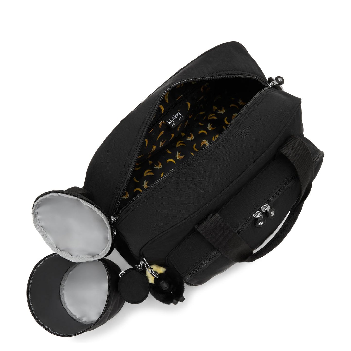 Kipling Camama Luiertas - verschoningsmatje - tiny black noir