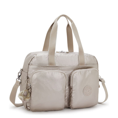 Kipling Defea XL Weekendtas 44 cm - 28 liter - 44x31.5x21 cm - metallic glow