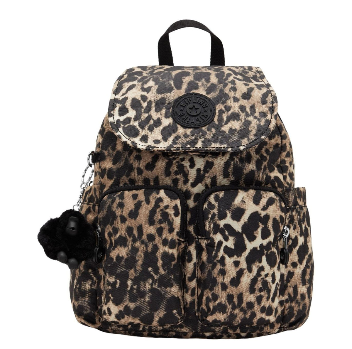Kipling City Pocket Mini Crossbody Schoudertas wild leopard