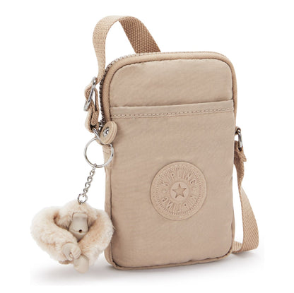 Kipling Tally Telefoontasje tan beige