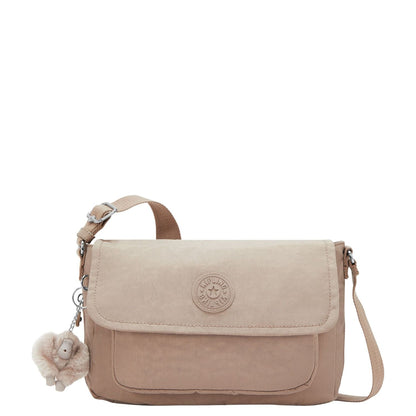 Kipling Dalma Crossbody Schoudertas tan beige