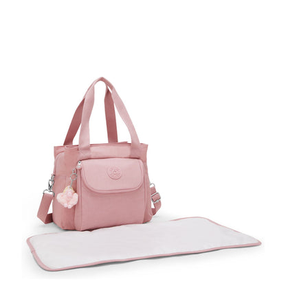 Kipling Nappisac Luiertas - verschoningsmatje - tiny smoky blush