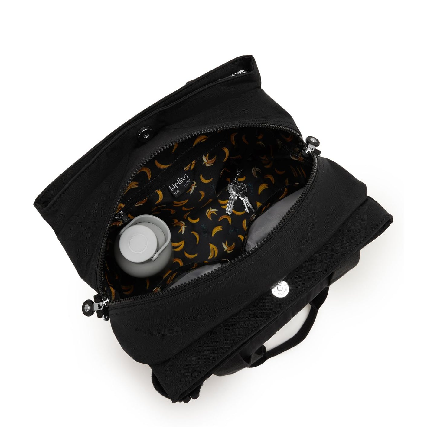Kipling Nappisac Luiertas - verschoningsmatje - tiny black noir