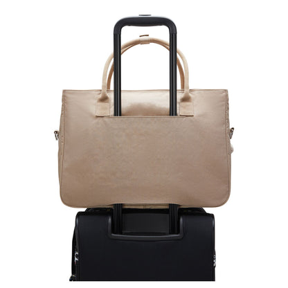 Kipling Superworker Laptopschoudertas - 15" laptopvak - tan beige