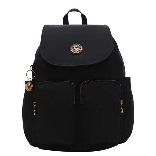 Kipling City Pocket S Rugzak blush gold black
