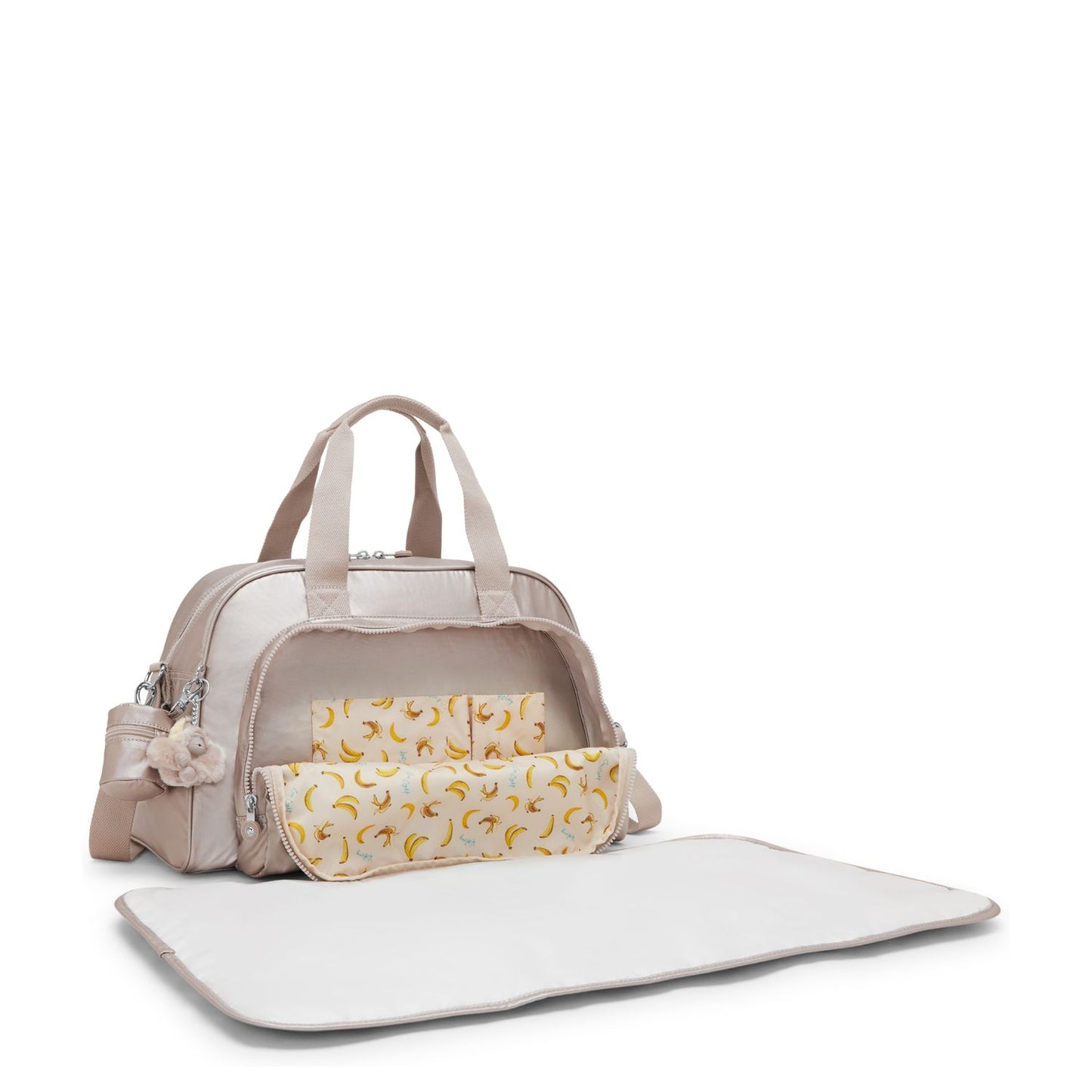 Kipling Camama Luiertas - verschoningsmatje - tiny metal glow